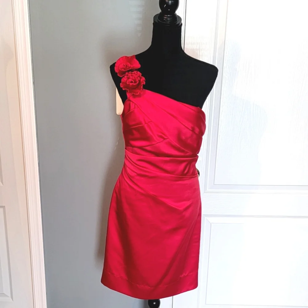 Phoebe Couture One Shoulder Dress - Picture 1 of 5